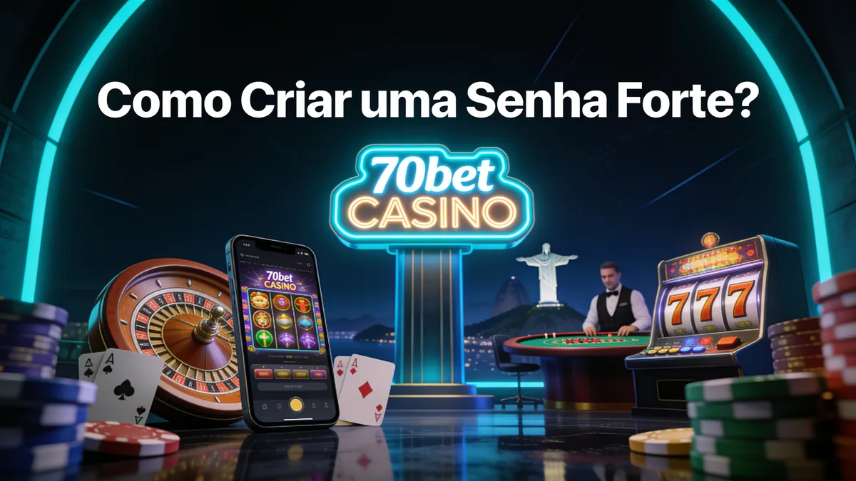 70bet no Brasil — Como Criar uma Senha Forte?